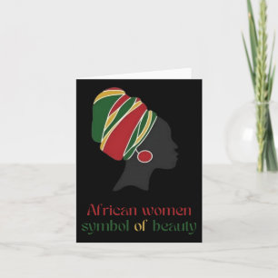 Carte Symbole des femmes africaines