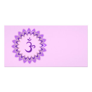 Carte Symbole Om / Couronne Chakra