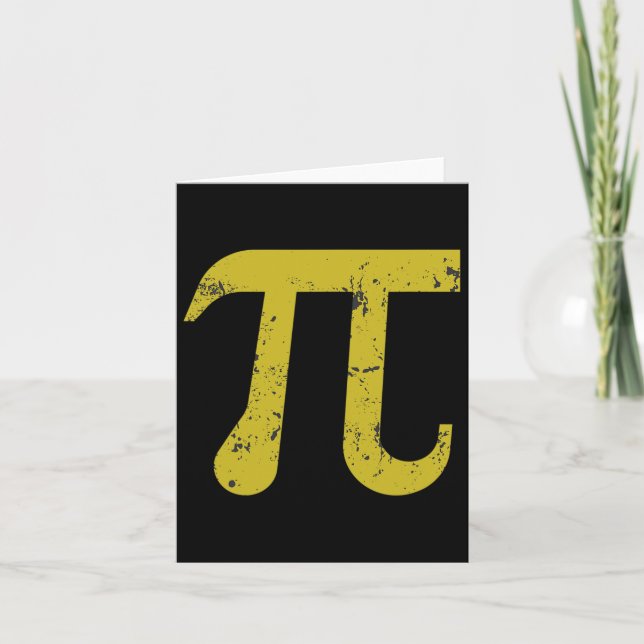 Carte Symbole Pi Day 2025 (Devant)