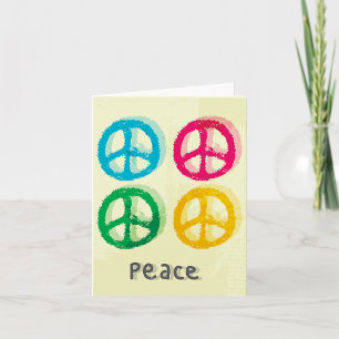 Carte Symboles de paix
