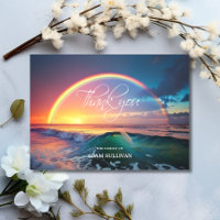 Sympathe MERCI Memorial Rainbow Ocean Water