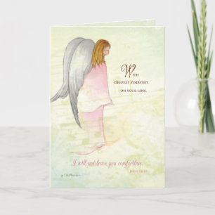 Carte Sympathie Ange, Religion Chrétienne, Écriture