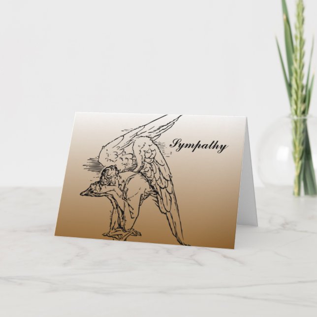 Carte Sympathie Angel (Devant)