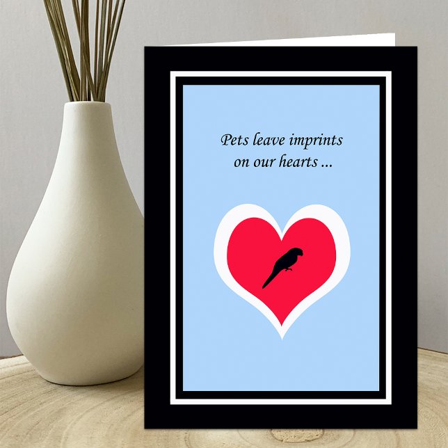 Carte Sympathie avec l'animal de compagnie (Créateur téléchargé)