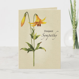 Carte Sympathie botanique de Lily
