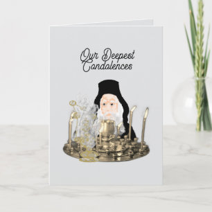 Carte Sympathie : Condoléances les plus attristées .