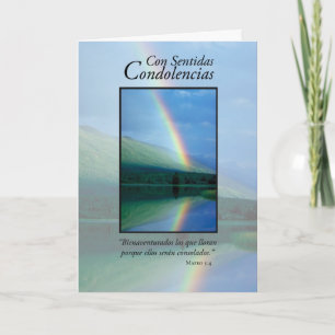Carte Sympathie d'arc-en-ciel, religieux espagnol