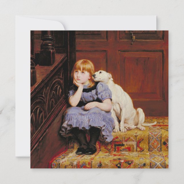Carte Sympathie (de Briton Riviere) (Devant)