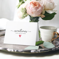 Sympathie de coeur simple Penser à vous