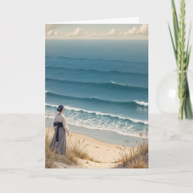 Carte Sympathie de la femme japonaise Ukiyo-e Art (Devant)