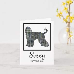 Carte Sympathie de l'animal de compagnie de chien de chi