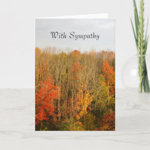 Carte Sympathie des arbres d'automne