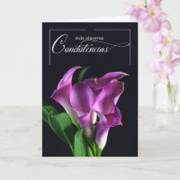 Sympathie espagnole Con Simpatia Lys violets