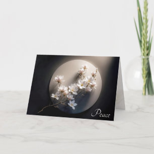 Carte Sympathie Flower Dogwood