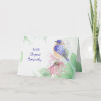 Sympathie la plus profonde Perte Bluebird