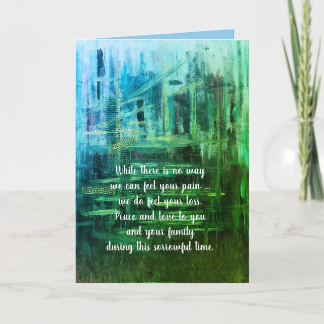 Carte Sympathie par dalDesignNZ (Devant)