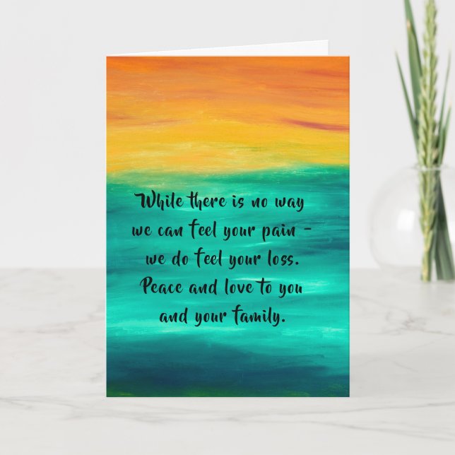 Carte Sympathie par dalDesignNZ (Devant)