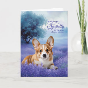 Carte Sympathie pour animal de compagnie Pembroke Welsh