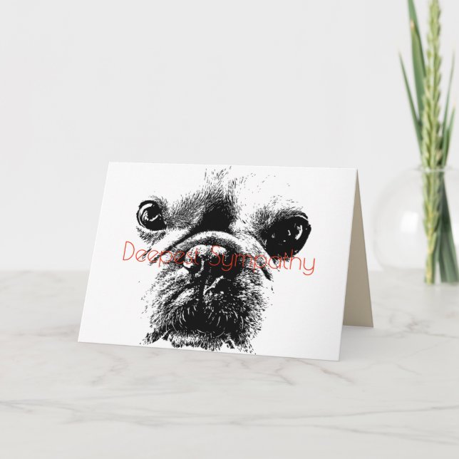 Carte Sympathie profonde (Devant)