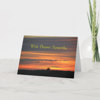 Carte Sympathie Sunset
