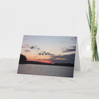 Carte Sympathie Sunset