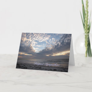 Carte Sympathies "Coeur dans les nuages"