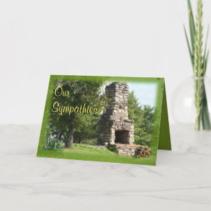 Carte Sympathies de la vieille cheminée - toute personna