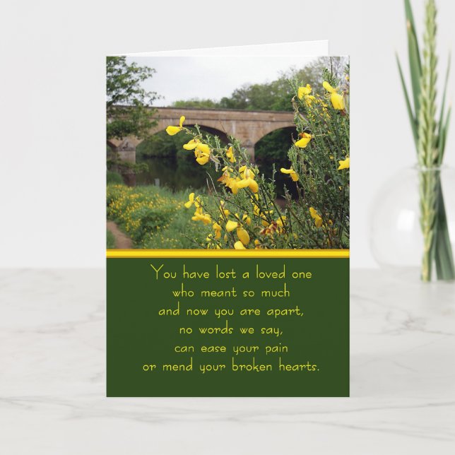 Carte Sympathy Card (Devant)