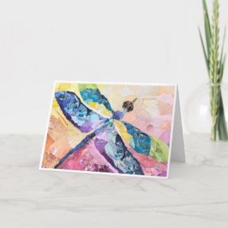 Carte Sympathy Card Featuring a Dragonfly