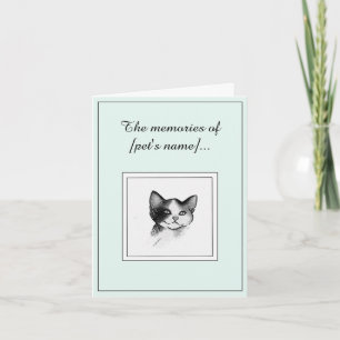 Carte Sympathy Chat Shorthair Cute