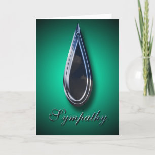 Carte Sympathy classique Emprunt Pour Perte