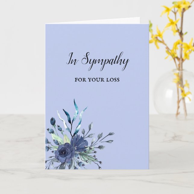 Old English Co. Carte De Condoléances En Forme De Couronne Florale K 243029