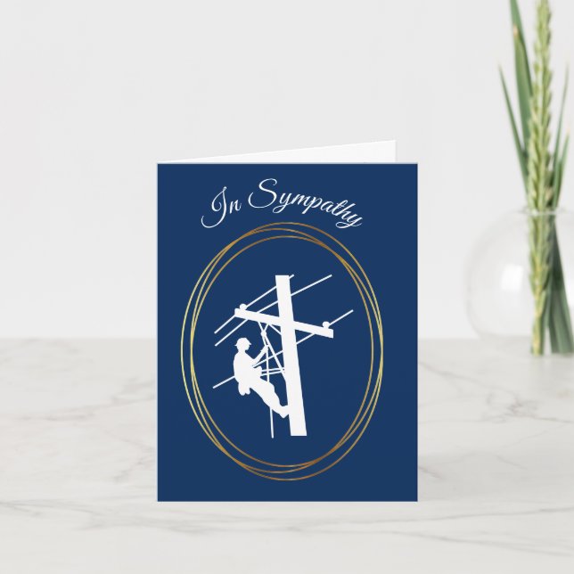 Carte Sympathy Lineman (Devant)