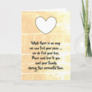 Carte Sympathy par dalDesignNZ