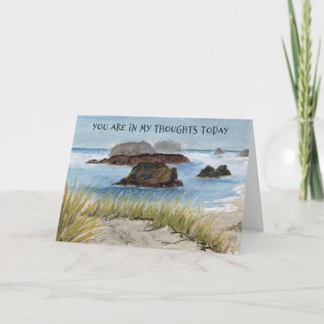 Carte Sympathy Seascape (Devant)