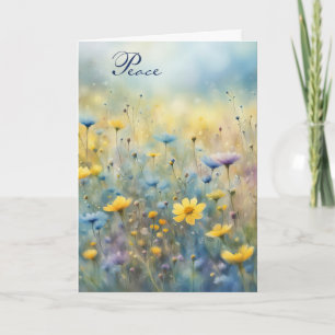 Carte Sympathy Wilflower Meadow