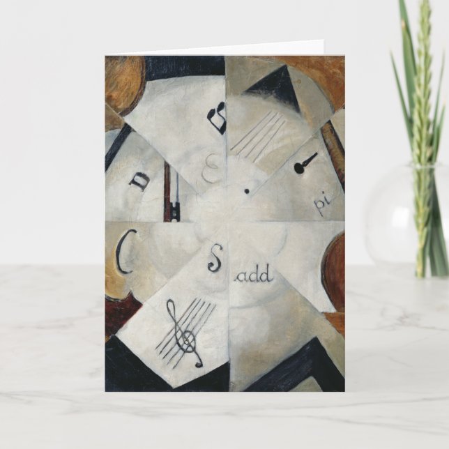 Carte Symphonie, 1915 (Devant)