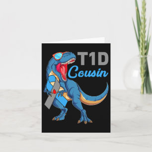 Carte T1d Cousin Type 1 Mois de sensibilisation au diabè