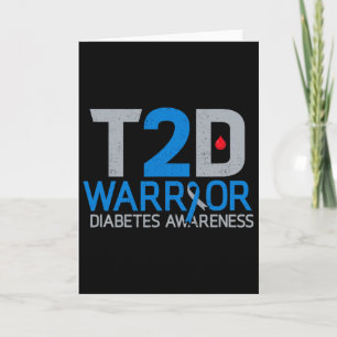 Carte T2d Guerrier Sensibilisation au diabète Type 2 Fig