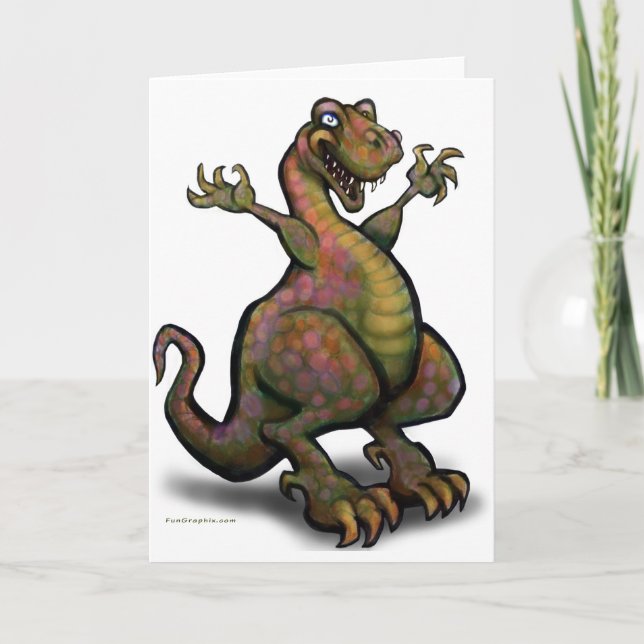 Carte T-Rex (Devant)
