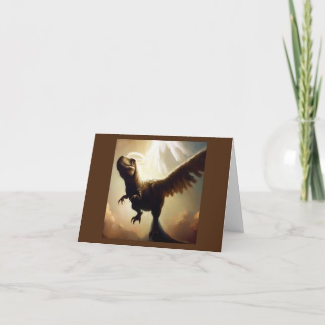 Carte T Rex Angel (Devant)