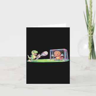 Carte T-Rex Mignon Botte le Ballon Tricviops Gardien de