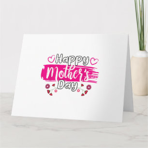Carte T-shirt Bonne Fête des Mères 2025 pour Femmes Mama