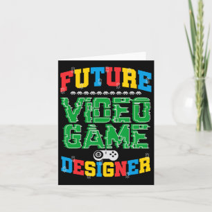 Carte T Shirt Concepteur de jeux vidéo futur garçons fil