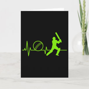Carte T-shirt Cricket Pouls Cardiaque Tsman Conception P