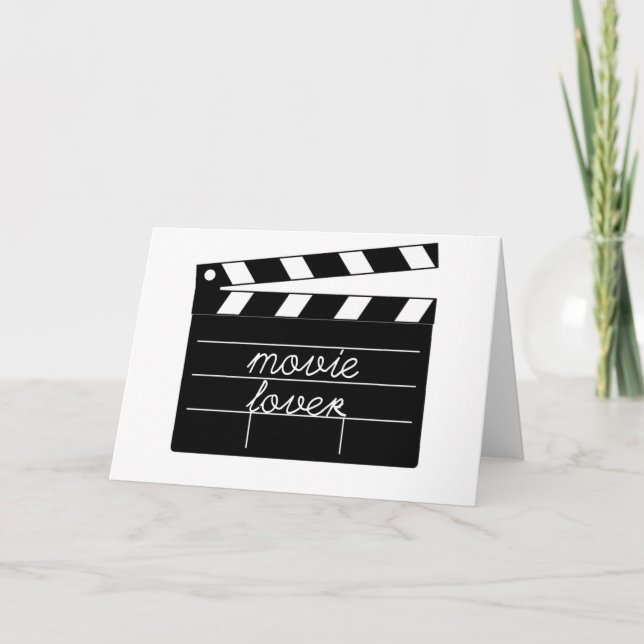 Carte T-shirt d'amant de film (Devant)