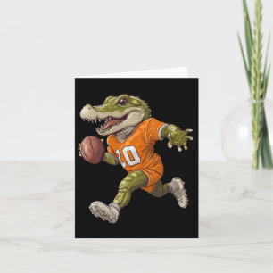 Carte T-shirt de foot crocodile tenue de sport design Fo
