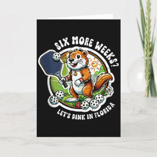 Carte T-shirt drôle de jour de la marmotte pour joueur d