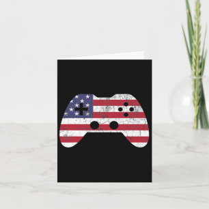 Carte T Shirt Du Mois De Juillet Jeu Vidéo Gamer Enfants