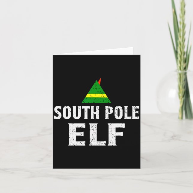 Carte T Shirt Elf du Sud Le Chemises Elf  (Devant)